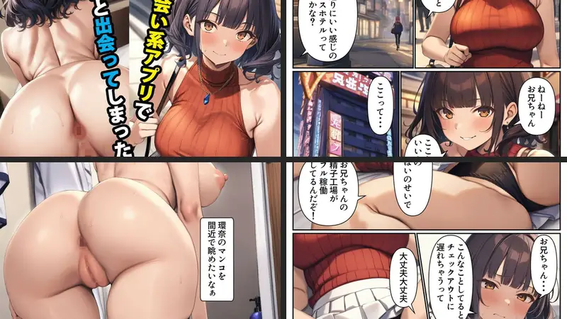 出会い系アプリで妹と出会ってしまった件-d_382559-パルテノンの宴-エロ漫画ランキング王のエロ漫画画像