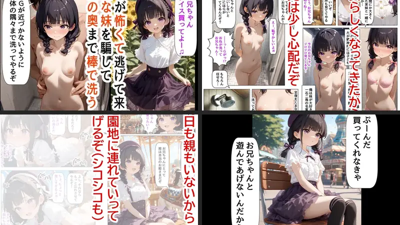 Gが死ぬほど怖い妹の穴を、奥まで洗ってあげる話-d_458748-『妹＆幼馴染＆制服』大好き商店（byハマダ殿下）-エロ漫画ランキング王のエロ漫画画像